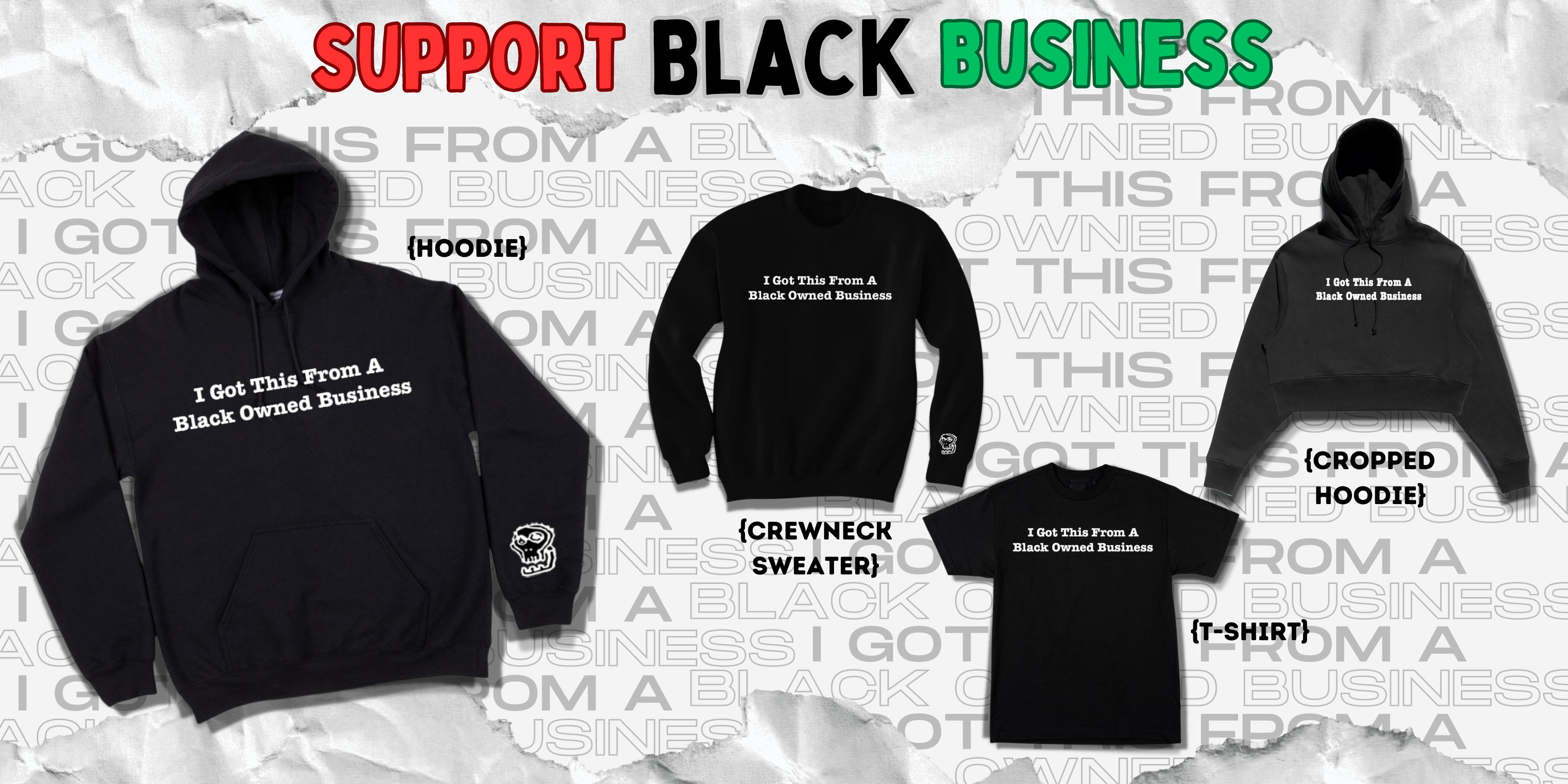BLACK OWNED - SUPPORT BLACK OWNED BUSINESS Poster for Sale by