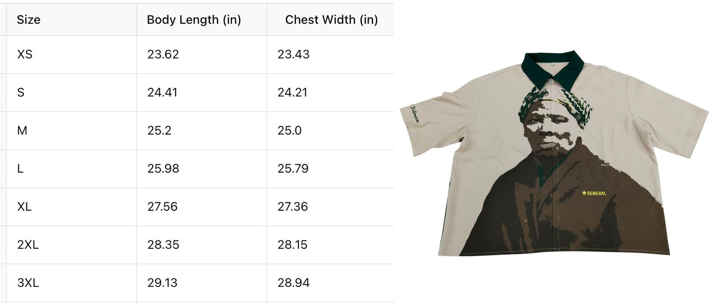 Harriet Tubman "General" Shirt (PRE ORDER)