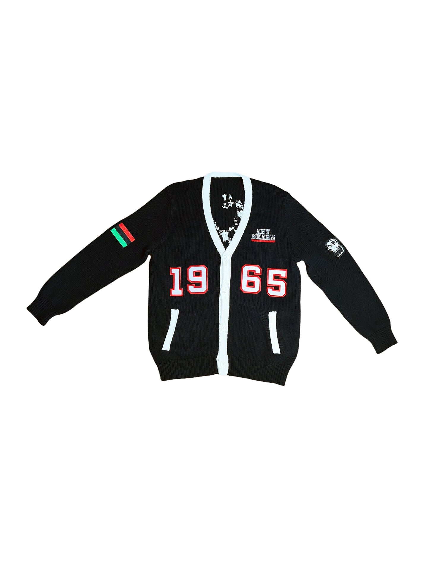 ANY MEANS Malcolm X 1965 Varsity Knitted Set
