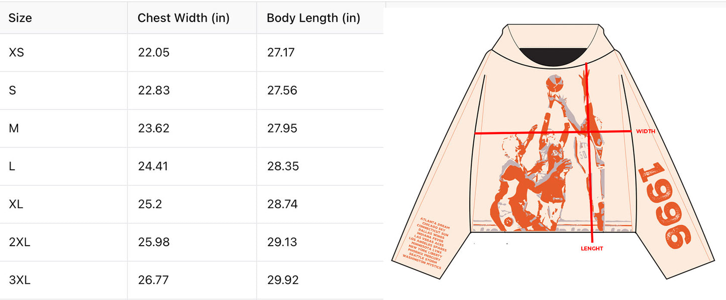 DO IT FOR THE LADIES - WNBA Basketball Homage Hoodie