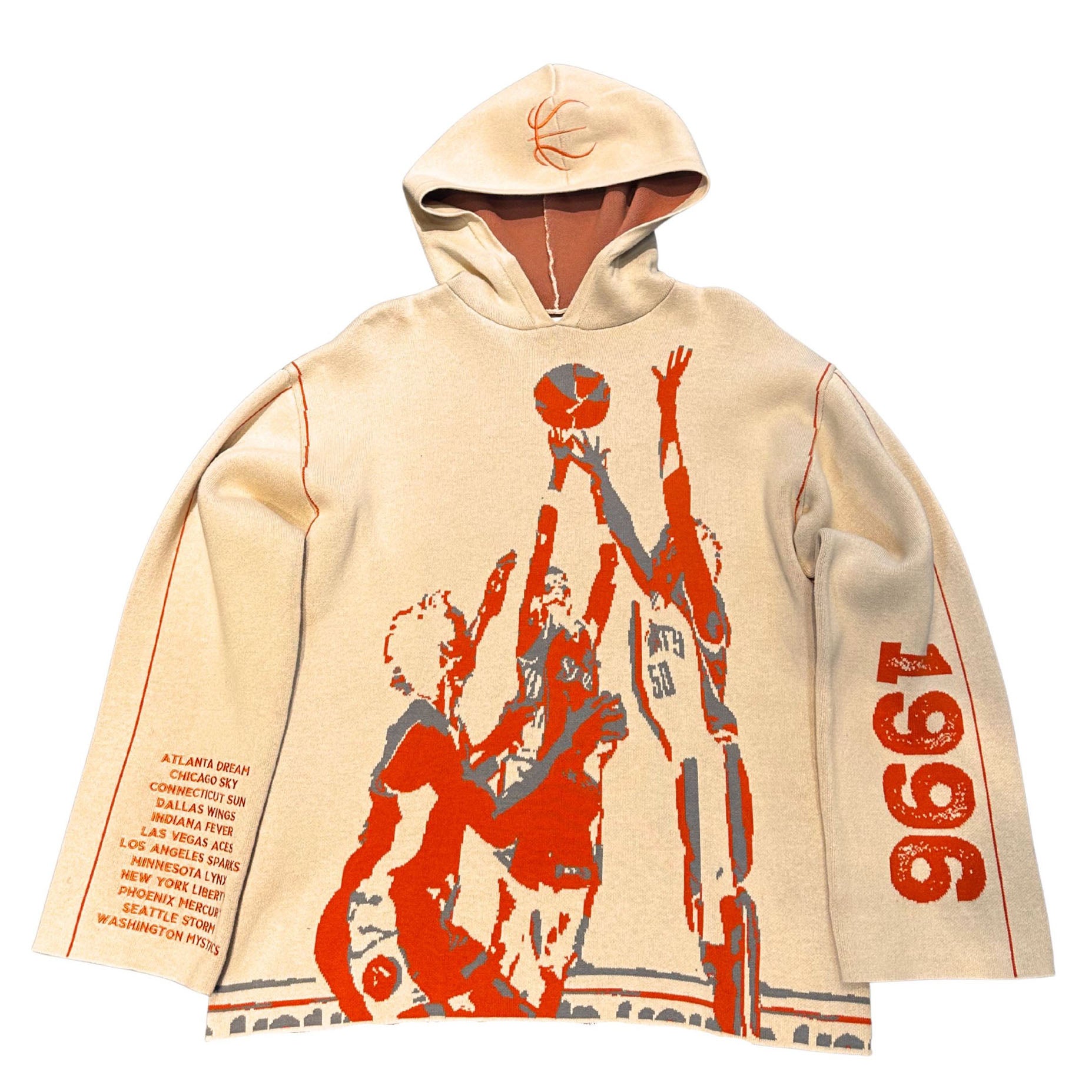 DO IT FOR THE LADIES - WNBA Basketball Homage Hoodie – black n ugly display picture 1
