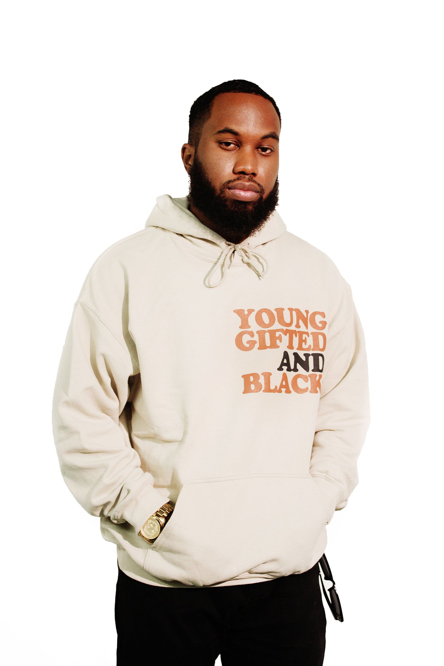Young Gifted Black Adult Hoodie