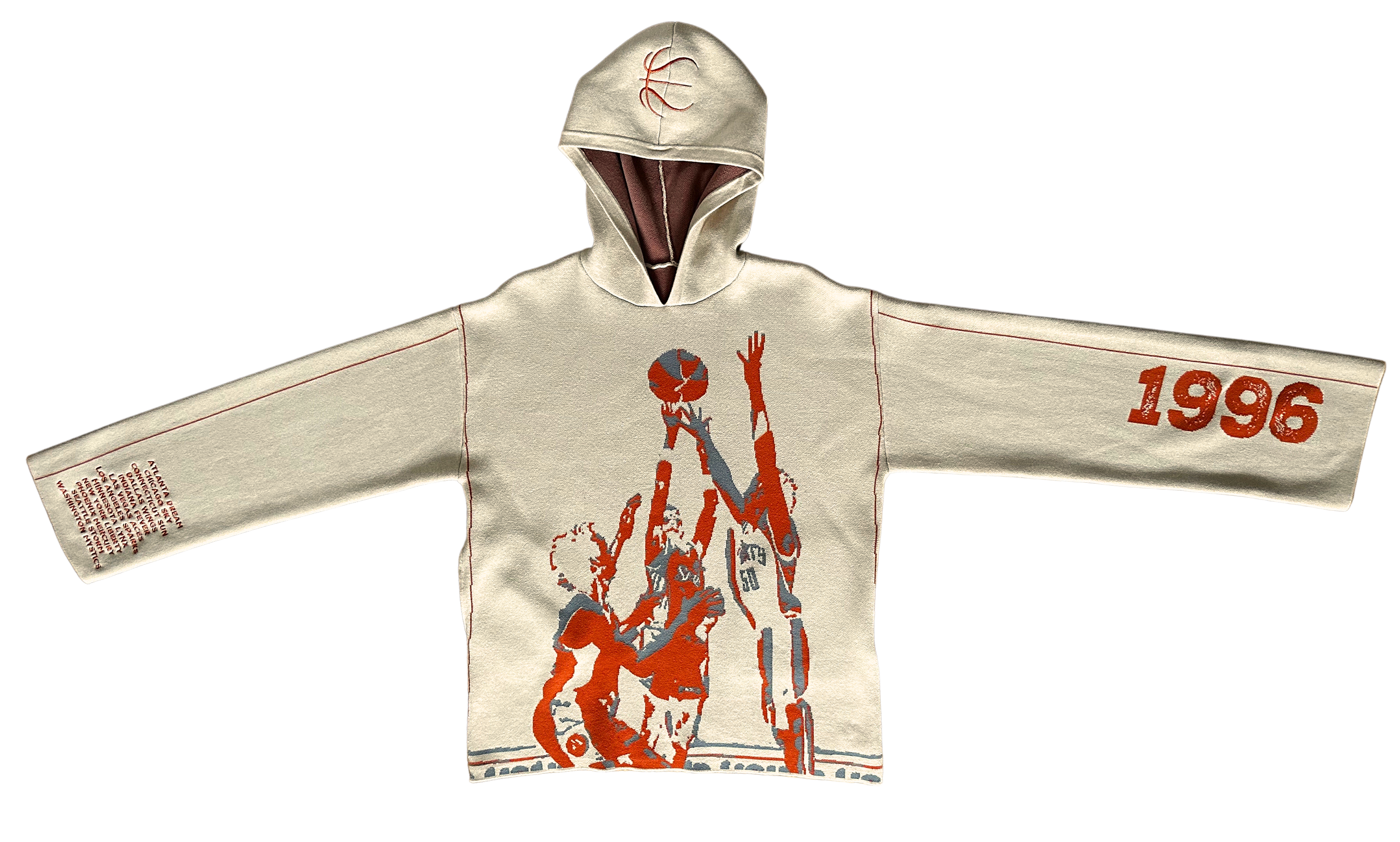 DO IT FOR THE LADIES - WNBA Basketball Homage Hoodie