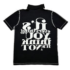 Oreo Black + White Reversible Polo