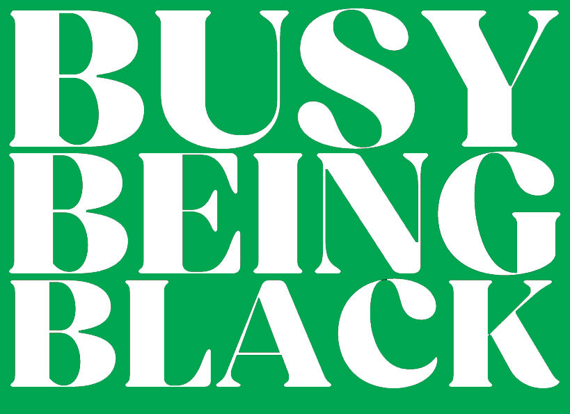 Busy Being Black Pin