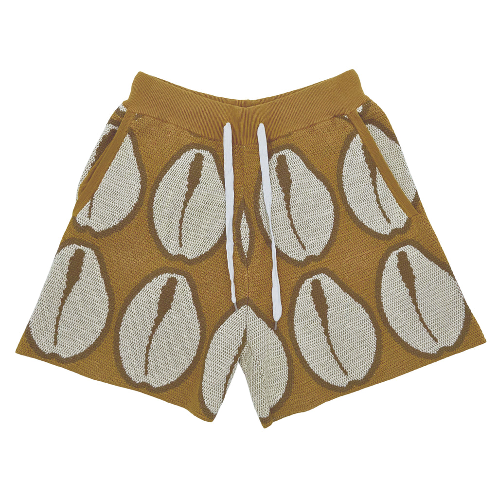 Cowrie Shell Crochet Shorts