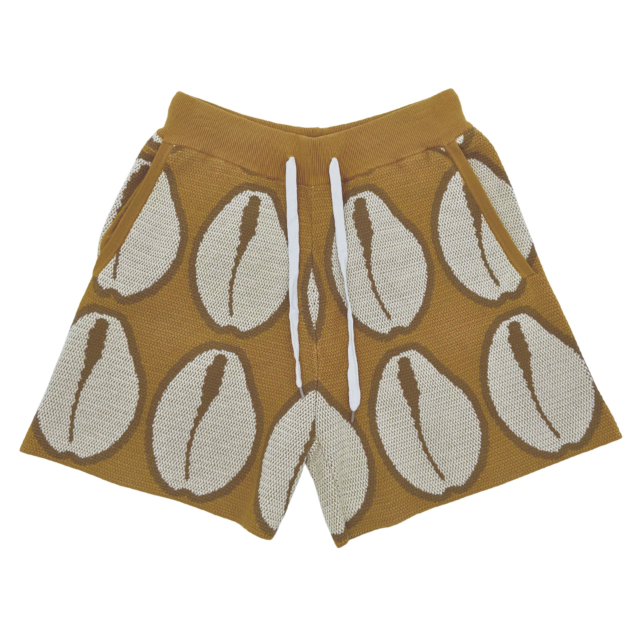 Cowrie Shell Crochet Shorts