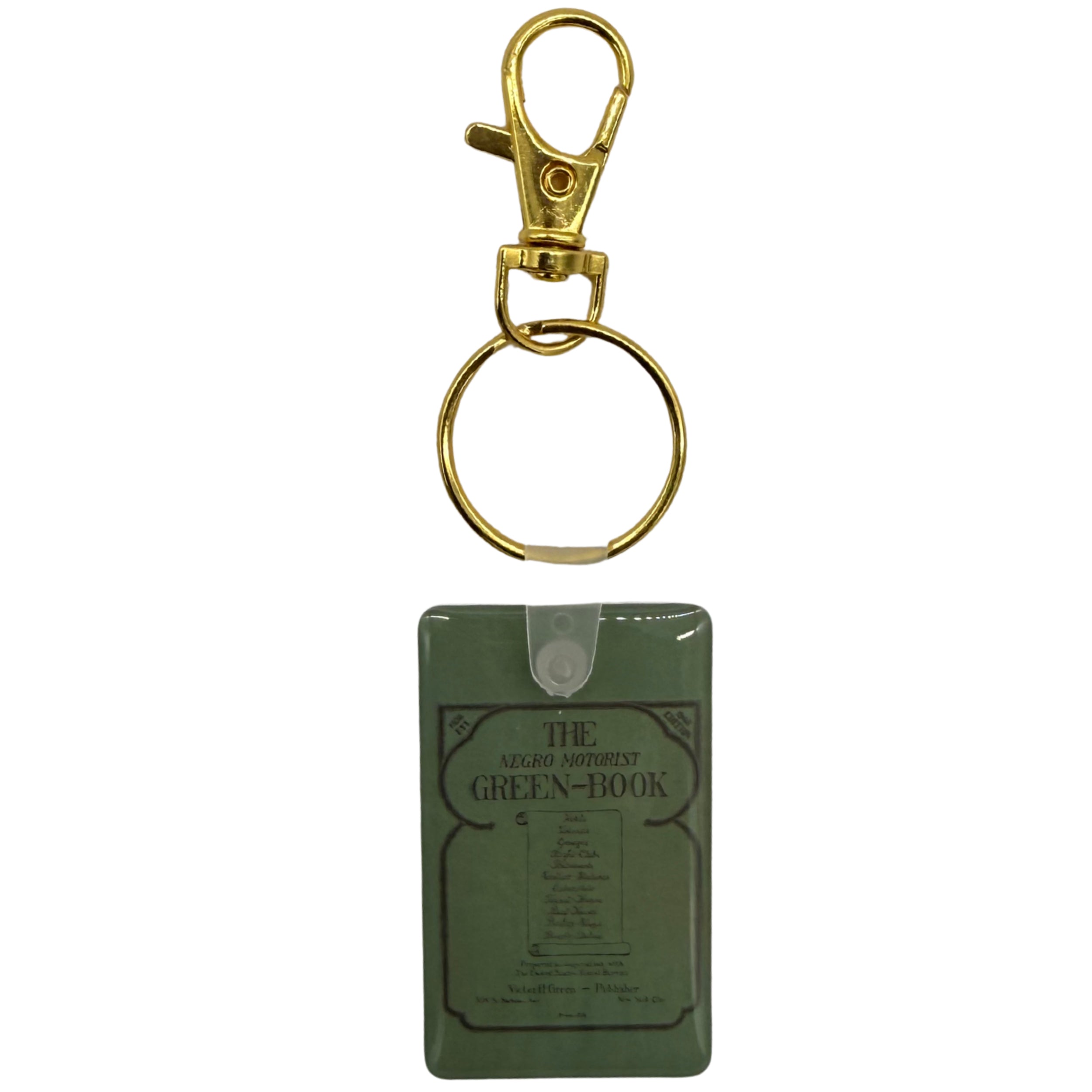 The Green Book Keychain