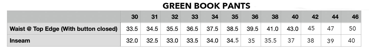 The Green Book Work Pants