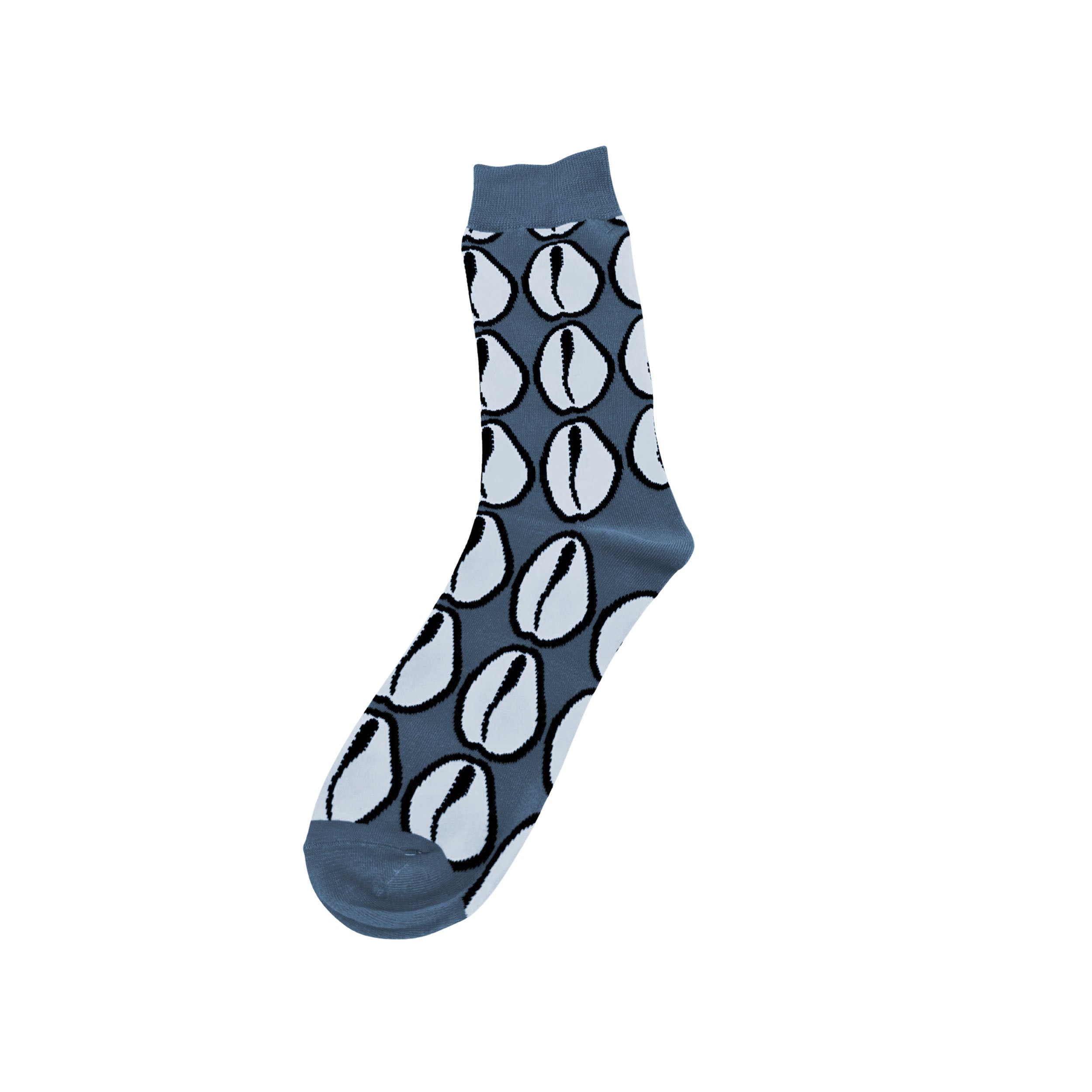 Cowrie Shell Socks (Blue)