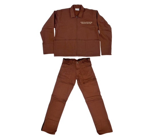 Brown Convertible Work Set