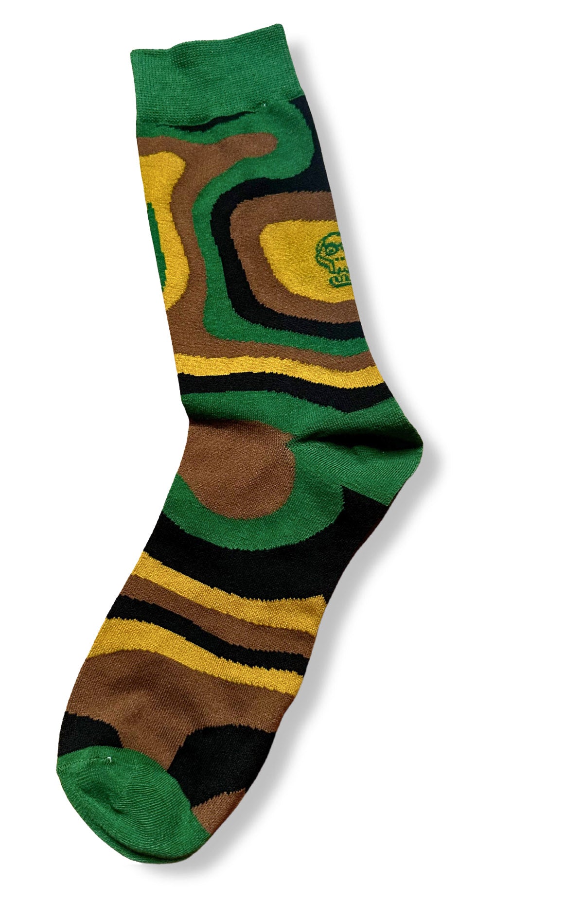 Reefy Green Book Socks v2