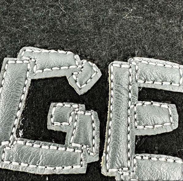 Blacker The College HBCU Leather Varsity