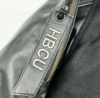 Blacker The College HBCU Leather Varsity