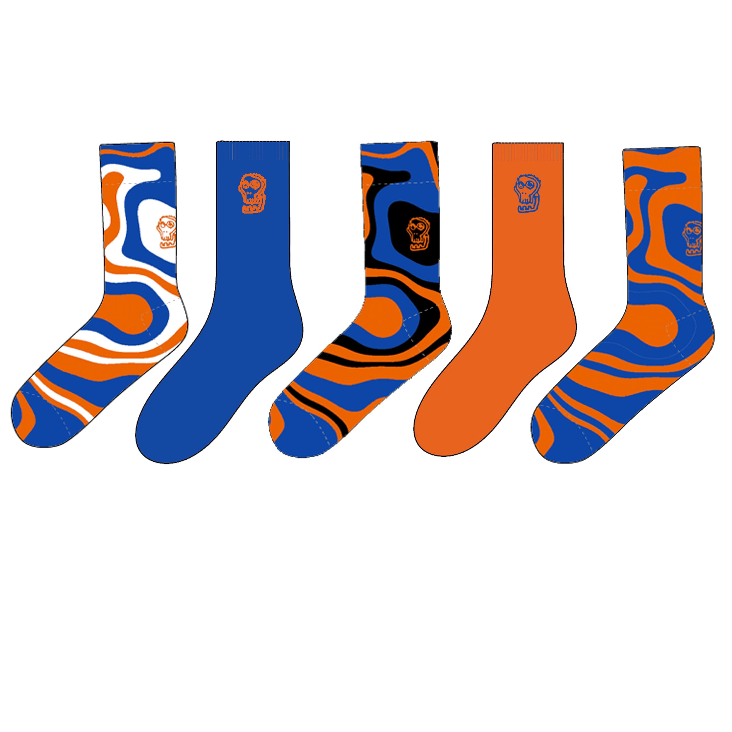 Reefy NYC Knicks Socks 5 pack (pre-order)