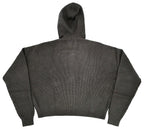 Knitted Logo Hoodie