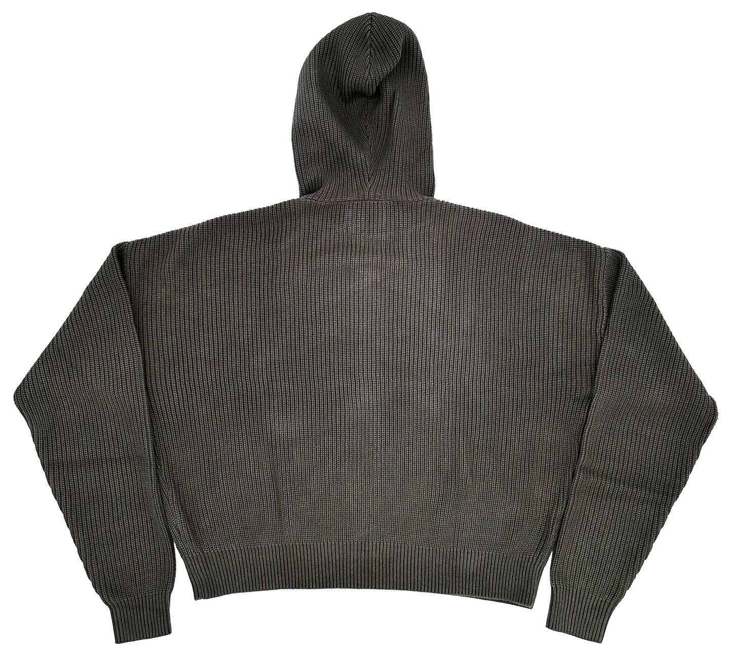 Knitted Logo Hoodie