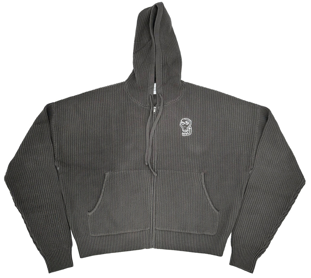 Knitted Logo Hoodie