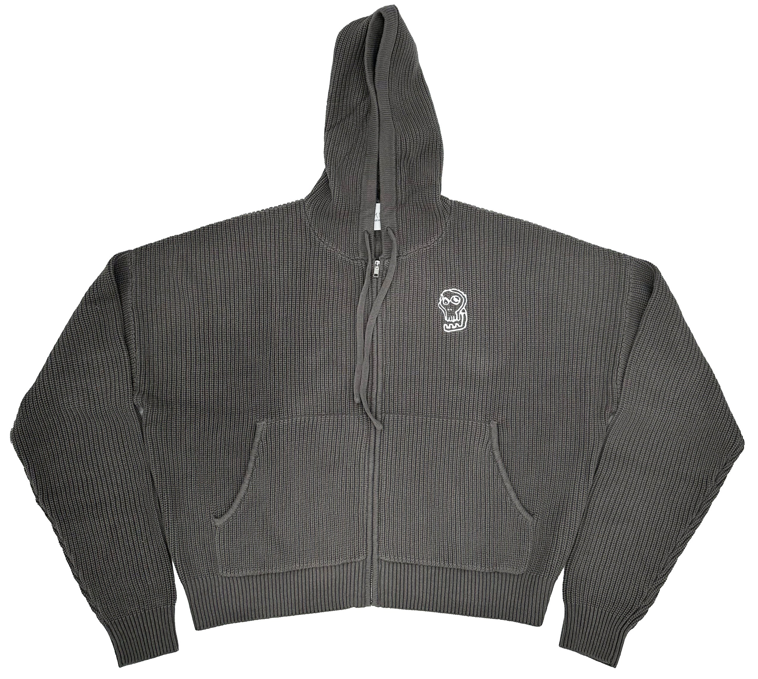 Knitted Logo Hoodie
