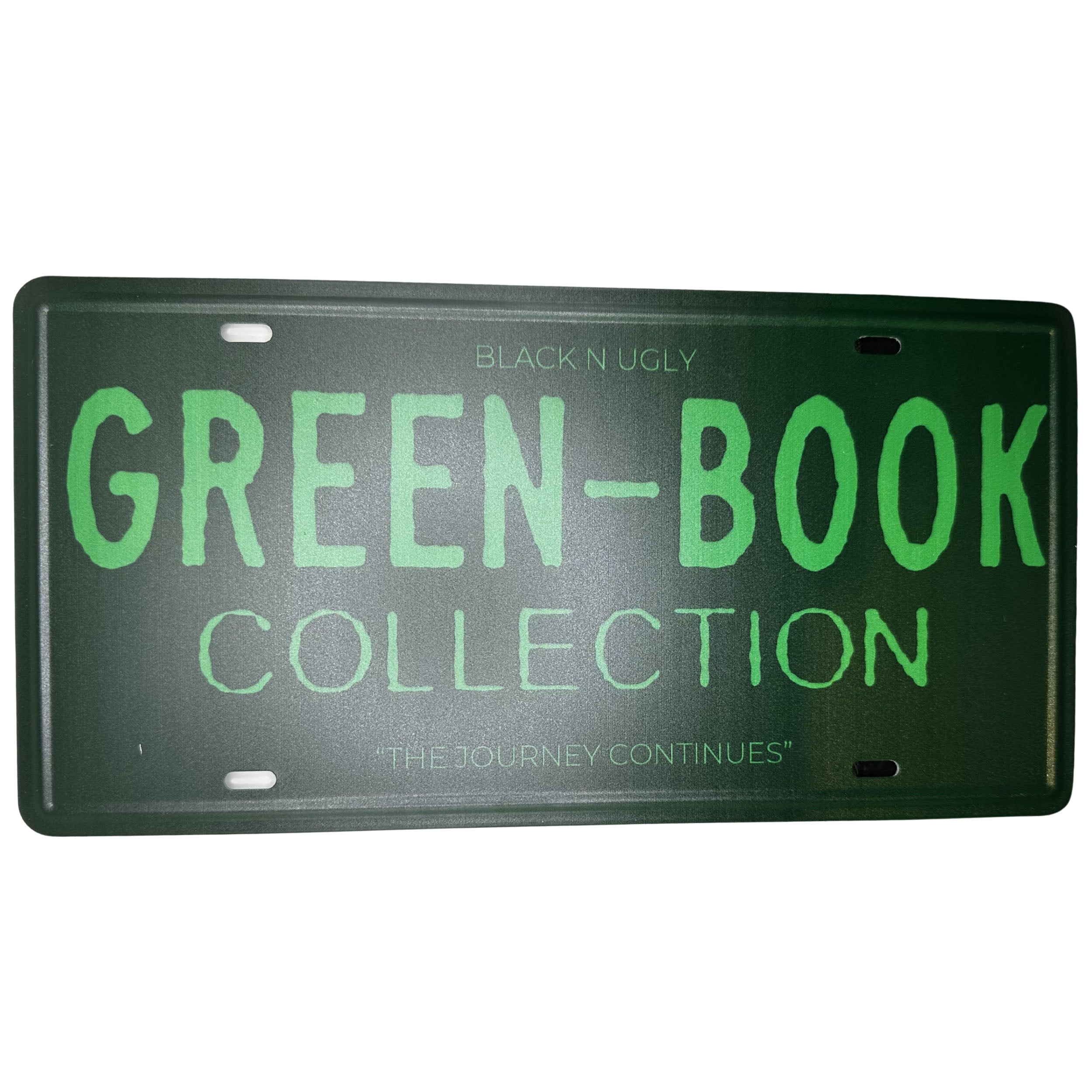 The Green Book License Plate