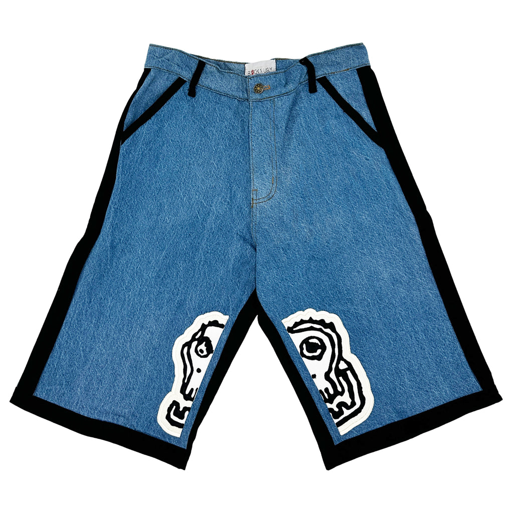 Logo Denim Shorts (jorts)