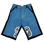 Logo Denim Shorts (jorts)