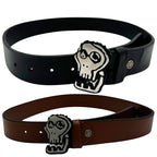 Logo Leather Belt