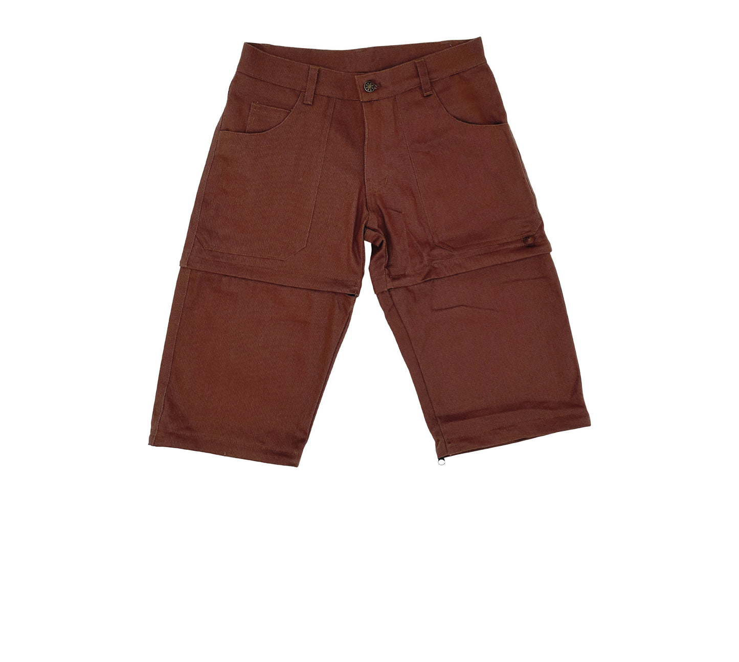 Brown Convertible Work Pants
