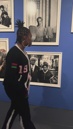 ANY MEANS Malcolm X 1965 Varsity Knitted Cardigan