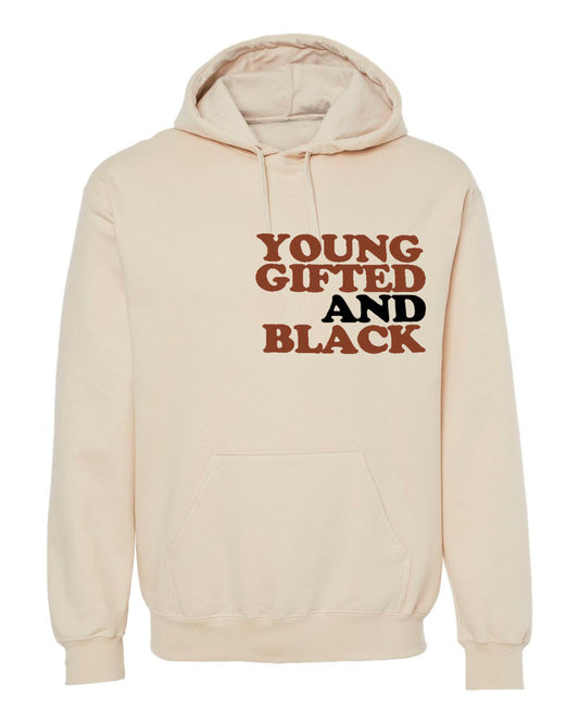 Young Gifted Black Adult Hoodie