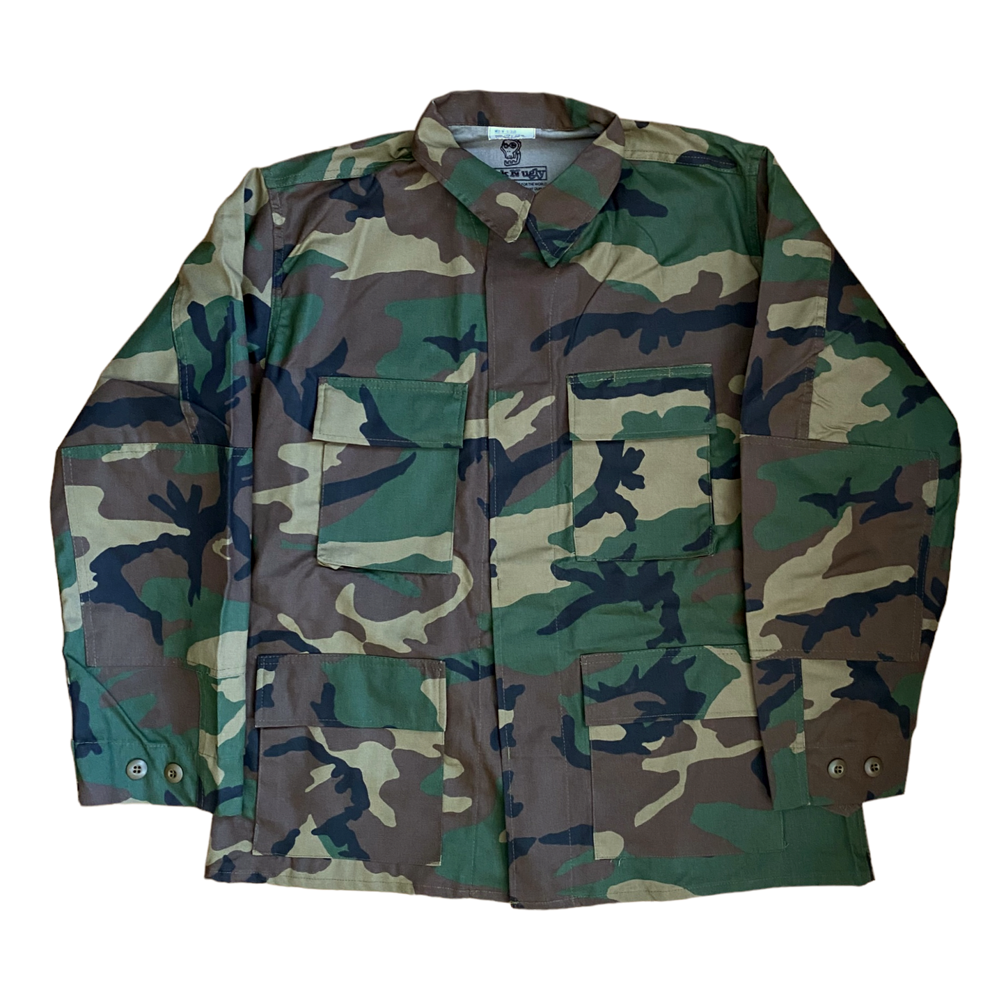 Military Camo Logo Jacket