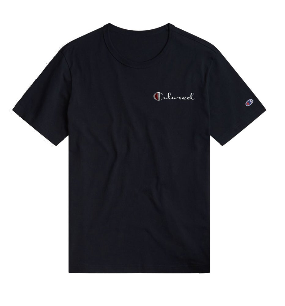 Champion Embroidered Shirt |  Black N Ugly