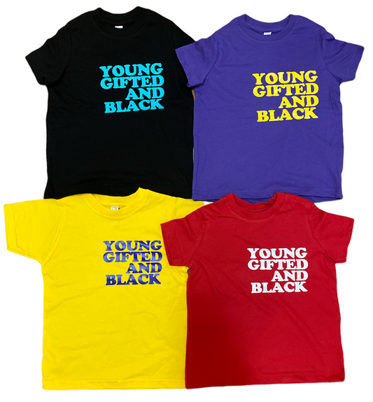 Young Gifted & Black Kids Toddler Tee