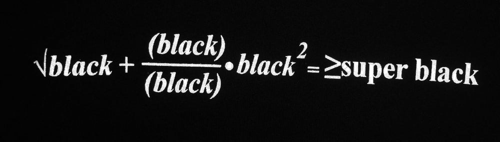 Black Equation Tee - blacknugly