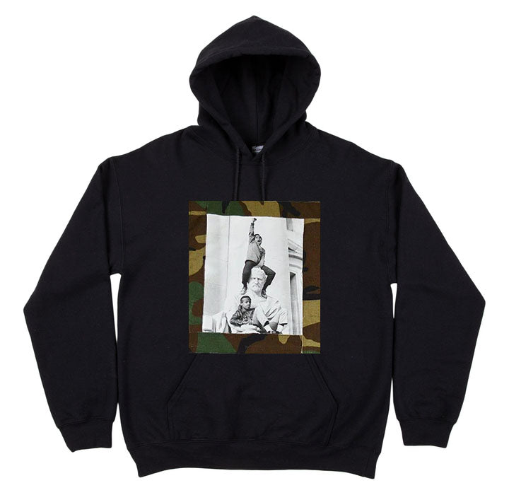 Rebel Camo Hoodie Sweater (available in other colors) - blacknugly
